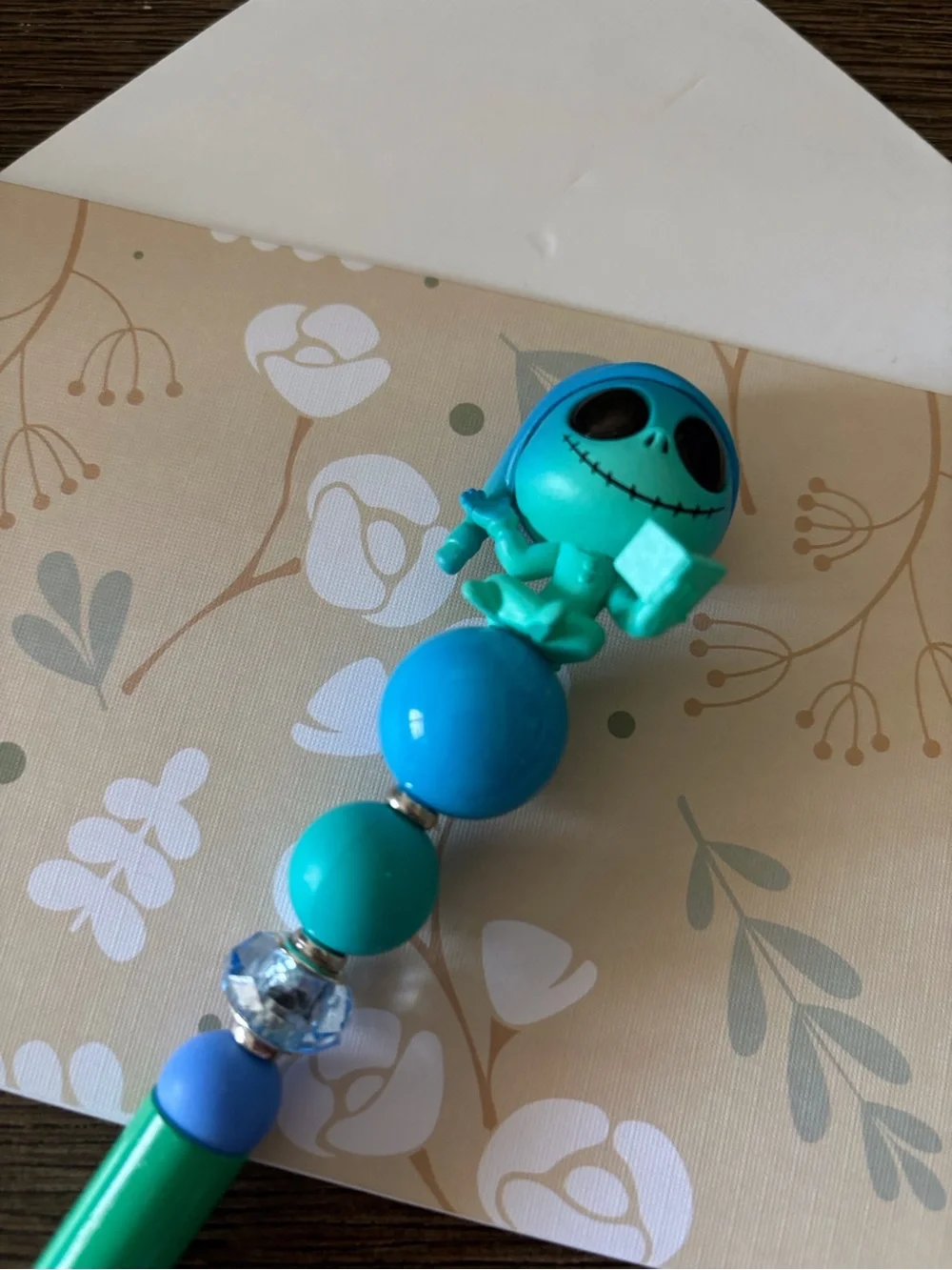 Disney Doorables: Nightmare Before Christmas: Jack DC handmade beaded pen